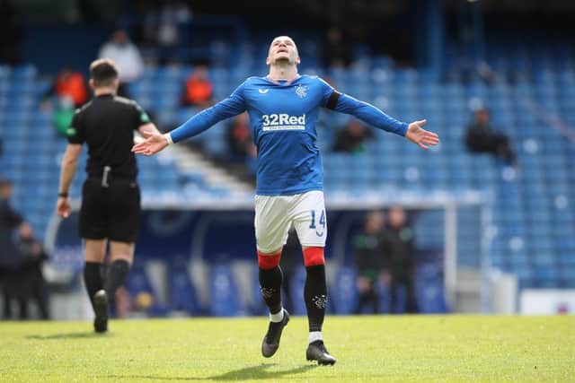 Ryan Kent of Rangers. (Photo by Ian MacNicol/Getty Images)