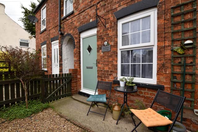 This two-bedroom Seahorn Cottage in Hornsea, £155,000, with HPS estate agents. It is picture perfect inside and out.