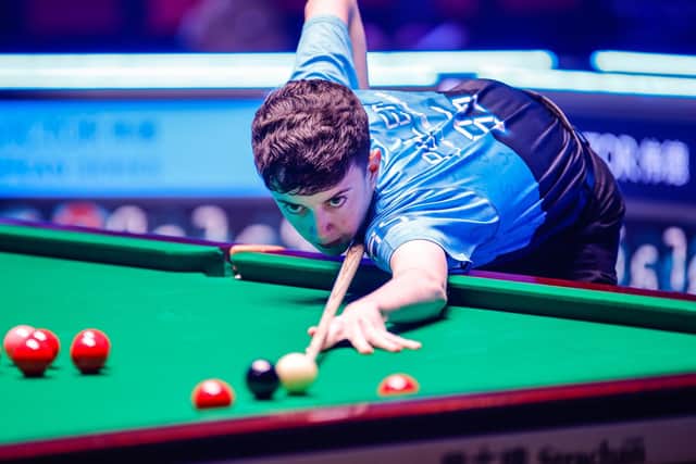 York's Liam Pullen reached the third round of the Snooker Shootout recently (Picture: TAI_CHENGZHE)