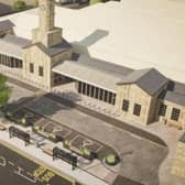 Proposed Scarborough Station Forecourt Layout. Align