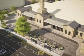 Proposed Scarborough Station Forecourt Layout. Align