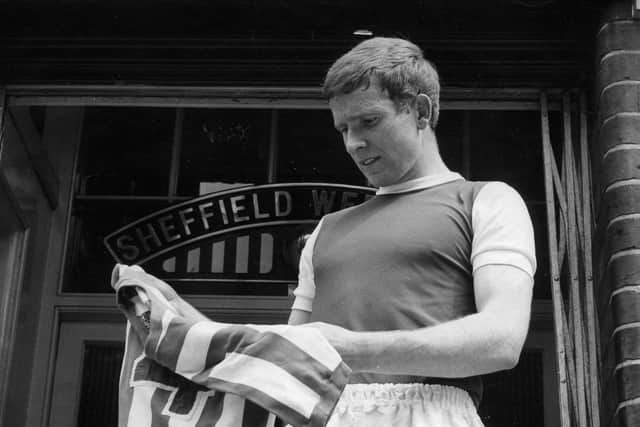 DOUBLE DELIGHT: Sheffield Wednesday's Colin Dobson.