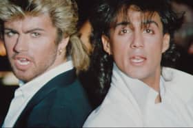 Wham! George Michael and Andrew Ridgeley in Wham! Cr. Courtesy of Netflix © 2023