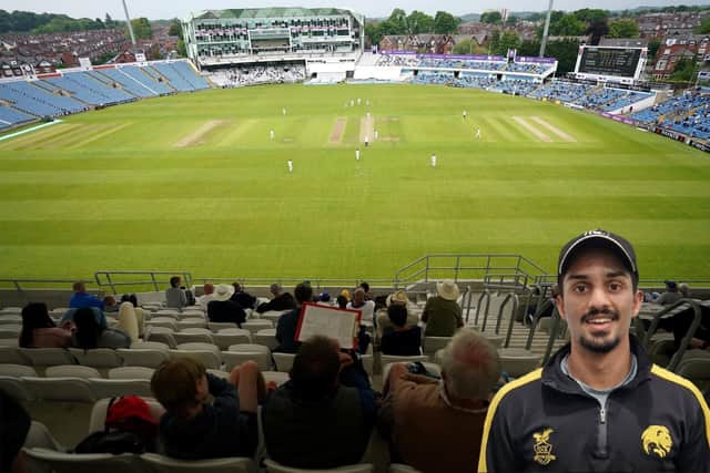 Jafer Chohan, the new Yorkshire signing, will be hoping to make a favourable impression at his new Headingley home.