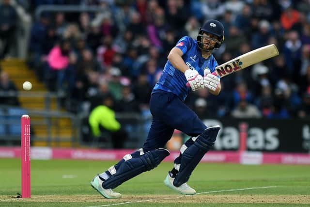 BIG HITTER: Dawid Malan, in action for Yorkshire Vikings in the T20 Blast against Lancashire Lightning last summer. Picture Jonathan Gawthorpe