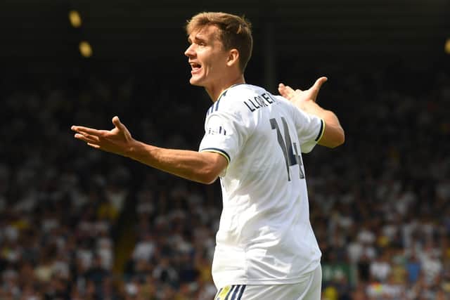"STEP FORWARD": Leeds United centre-back Diego Llorente has joined Roma on loan