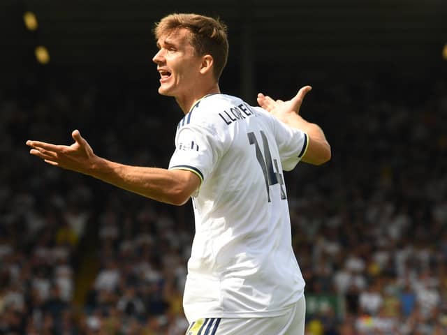 "STEP FORWARD": Leeds United centre-back Diego Llorente has joined Roma on loan