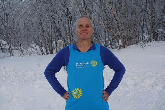 Paul Ackerley will be running in temperatures as low as minus ten when he takes part in the Antarctica Marathon.