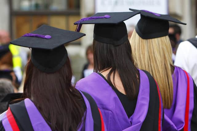 New data released by Universities UK reveals that 72 per cent of graduates in Yorkshire and the Humber credit going to university with enabling them to find the job they wanted. Photo credit: Chris Ison/PA Wire.