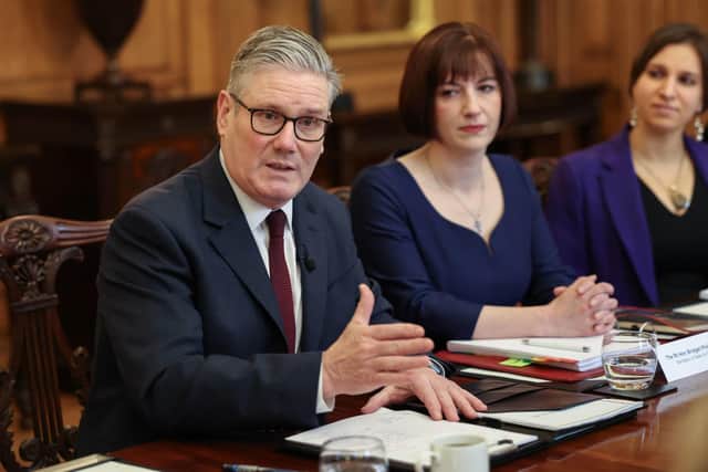 Prime Minister Sir Keir Starmer, alongside and Education Secretary Bridget Phillipson, chairing a roundtable in Downing Street, London, as part of the Government's announcement on reforms to the SEND system. Mainstream schools will receive extra funding to support children with special educational needs and disabilities (Send) as part of a £4 billion package to make the system more inclusive. Picture date: Monday February 23, 2026. PA Photo. Photo credit should read: Toby Shepheard/PA Wire