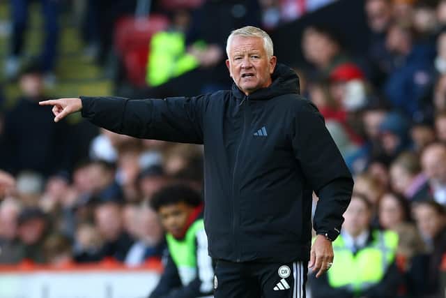 IMPROVEMENT: Manager Chris Wilder sees Sheffield United on the rise (Image: Simon Bellis / Sportimage)