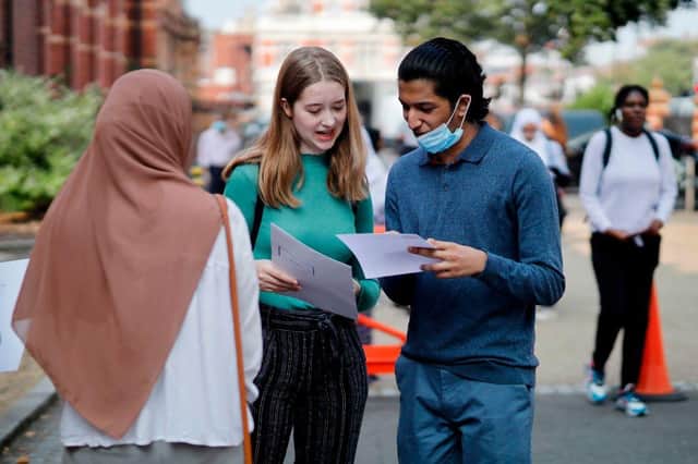 A-Level students received their results on Thursday morning (Getty Images)