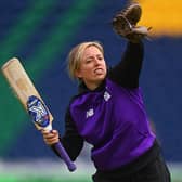 Dual role: Dani Hazell is the head coach of Northern Superchargers in The Hundred and the Northern Diamonds as she puts 20 years in cricket to good use. (Picture: Harry Trump/Getty Images)