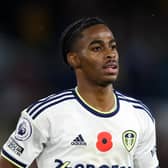 LEEDS, ENGLAND - NOVEMBER 05: Crysencio Summerville  of Leeds United during the Premier League match between Leeds United and AFC Bournemouth at Elland Road on November 5, 2022 in Leeds, United Kingdom. (Photo by Marc Atkins/Getty Images)