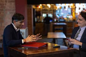Prime Minister Rishi Sunak has opened up to The Yorkshire Post in a wide-ranging interview where he unexpectedly shared details of family life and his fears for MPs' safety - at home and when out and about. Picture by Simon Walker / No 10 Downing Street