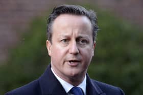 Former Prime Minister David Cameron pictured in 2014. PIC: Charles McQuillan/Getty Images
