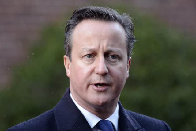 Former Prime Minister David Cameron pictured in 2014. PIC: Charles McQuillan/Getty Images