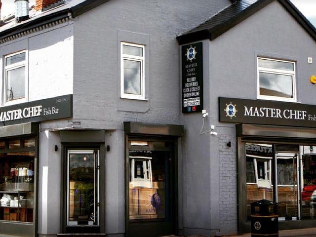 Master Chef Fish Bar was given a score of one after assessment on January 12, the Food Standards Agency's website shows.