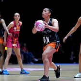 Liana Leota playing for Severn Stars in the 2022 season. (Picture: Chloe Knott/Getty Images for England Netball)