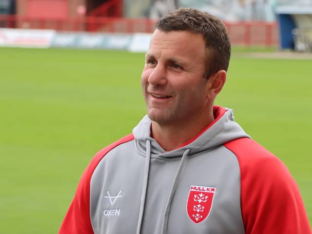 Willie Peters is in his first job as a head coach. (Picture: Hull KR)