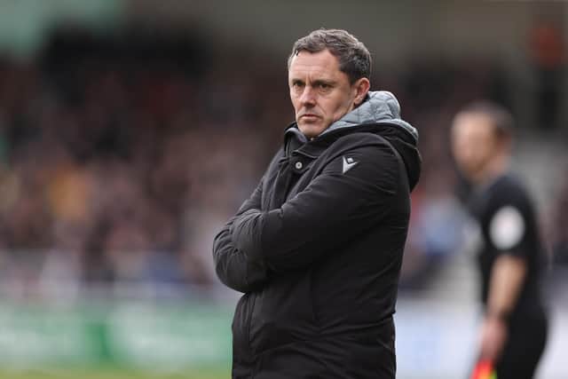 Paul Hurst has been axed by Grimsby Town. Image: Pete Norton/Getty Images