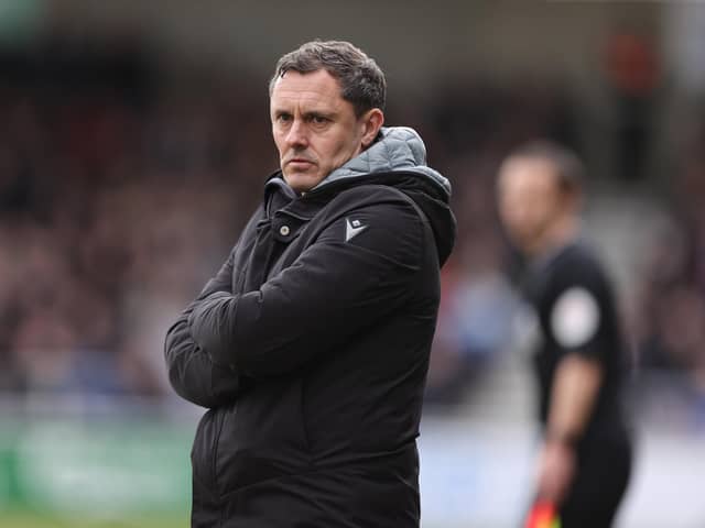 Paul Hurst has been axed by Grimsby Town. Image: Pete Norton/Getty Images