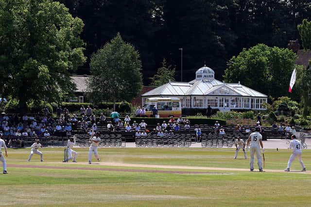 Yorkshire in action at Chesterfield last year. Photo by David Rogers/Getty Images.