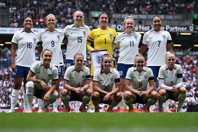 The Lionesses are preparing to compete in the 2023 Women's World Cup. Image: BEN STANSALL/AFP via Getty Images