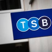 TSB has said it is closing 36 branches and cutting 250 jobs across the business. The branch closures will start in September, and continue through to May next year. The job cuts will be in the fraud operations department of the bank, central operations and staff who work at the branches earmarked for closure. (Photo by Aaron Chown/PA Wire)