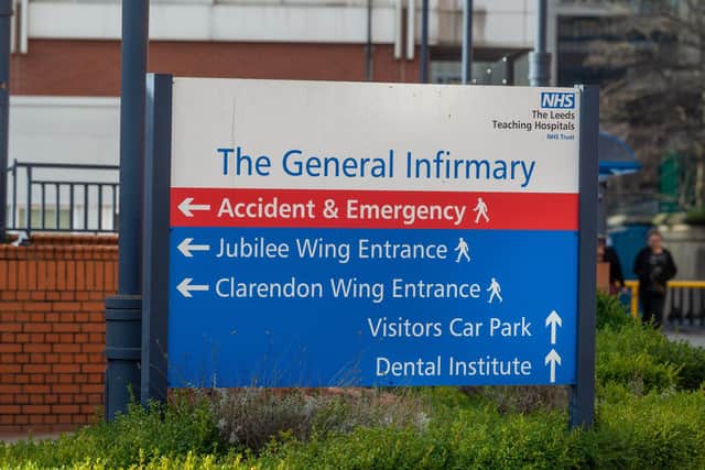 The three children were rushed to Leeds General Infirmary and are still recovering.