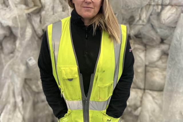Carol Cox is managing director of Leeds-based Duclo Recycling.
