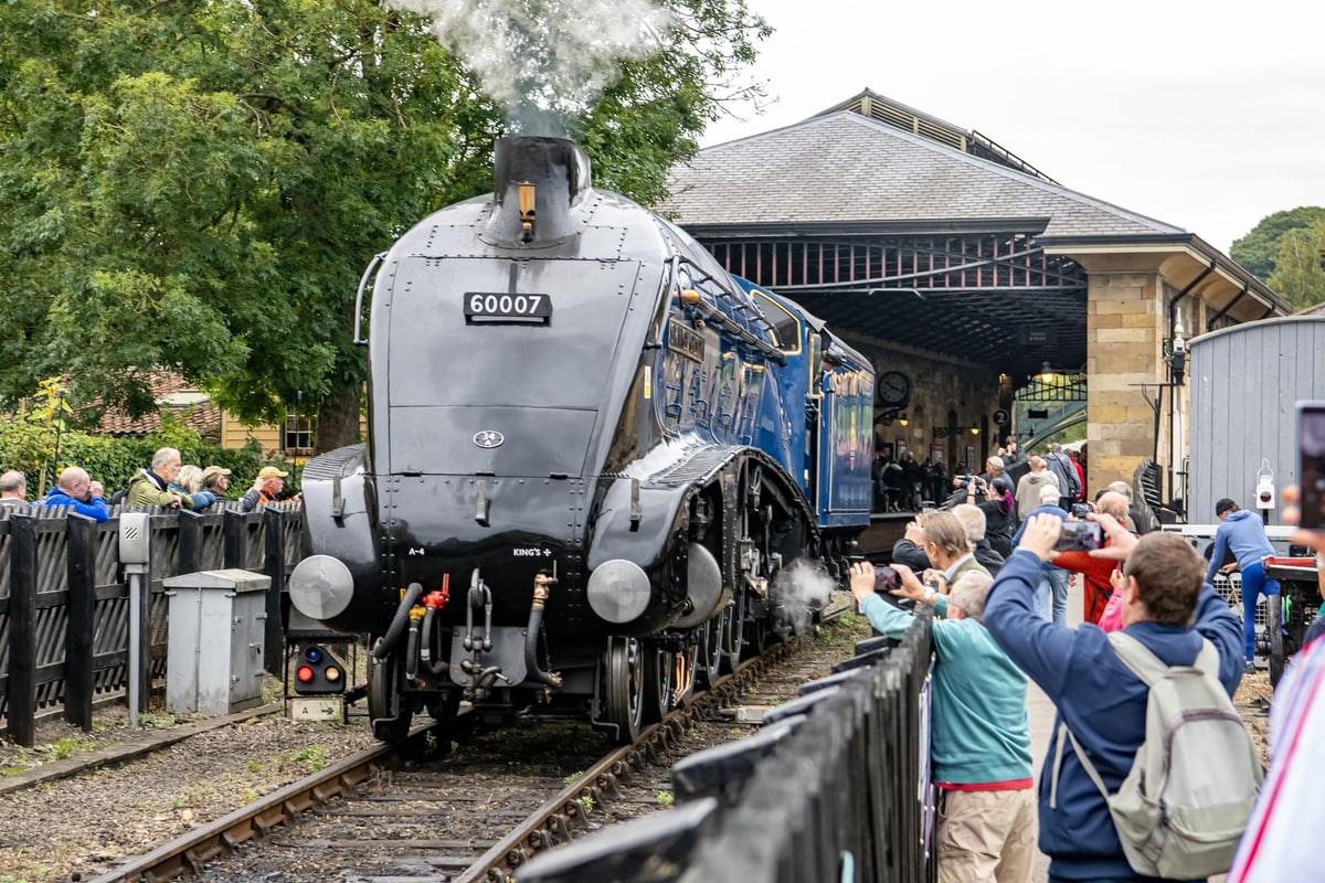 Pickering Steam Gala 2026: Stunning photos of Yorkshire heritage locomotive event with a backdrop of North York Moors National Park