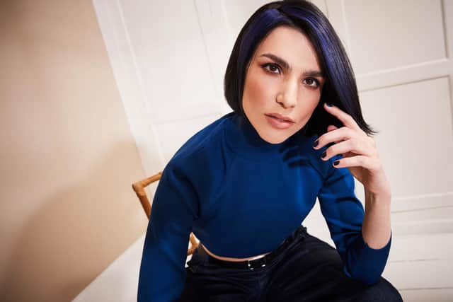 A flash of navy in a classic bob in this two-way style from the Wella Signature Naturals collection created by Robert Eaton, creative director at Russell Eaton salons in Leeds and Barnsley.