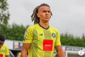 Miles Welch-Hayes. Picture courtesy of Harrogate Town AFC.