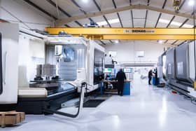 The South Yorkshire-based precision engineering technology company Advanced Manufacturing (Sheffield) Ltd is celebrating after the announcement that its 100-strong team has been awarded the King’s Award for Enterprise Innovation. (Photo by Greg Harding Photography & Video)