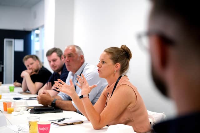 The Made Smarter Round Table Business event at Scarborough CU with The Yorkshire Post  Picture: Richard Ponter