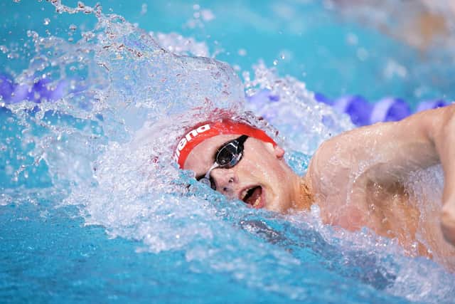 Ben Cope of City of Sheffield Swimming Club in action during the Men's 100m Freestyle Priority Paris Final (Picture: Tim Goode/PA Wire)