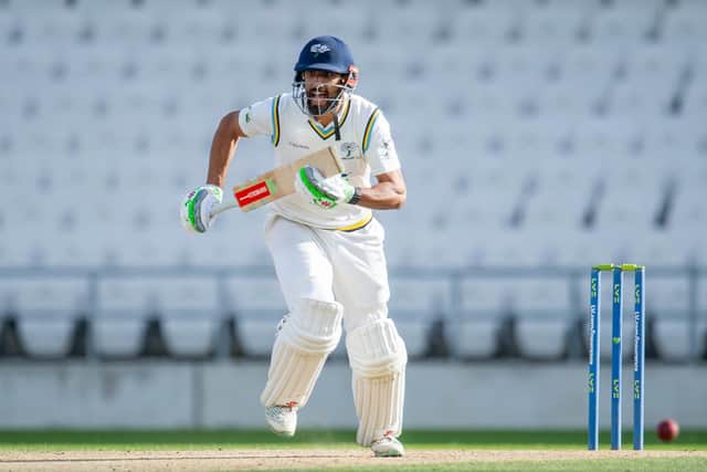 UNKNOWN: Yorkshire's Shan Masood could see his game time limited for the club after being appointed as Test captain by Pakistan. Picture by Allan McKenzie/SWpix.com