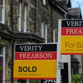 For sale and sold signs for Verity Frearson in Harrogate in 2020. PIC: Gerard Binks