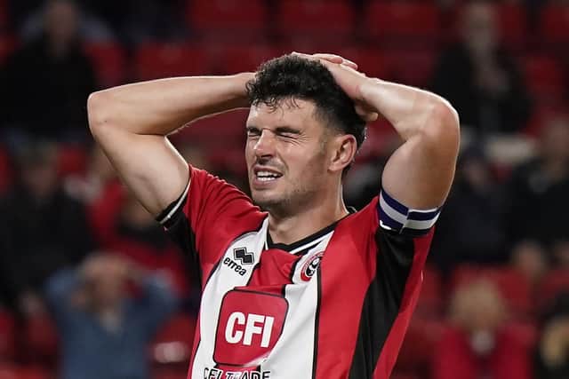 John Egan, Sheffield United's captain, has been ruled out with injury (Picture: Andrew Yates/SportImage)