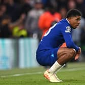 Wesley Fofana of Chelsea looks dejected after Rodrygo of Real Madrid (not pictured) scored the team's first goal during the UEFA Champions League quarterfinal second leg. Chelsea are in need of a new manager (Picture: Michael Regan/Getty Images)