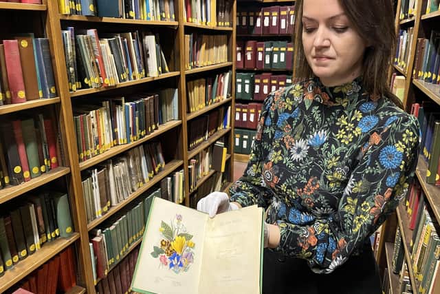 The book laced with poison was found by senior librarian Rhian Isaac