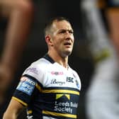 Danny McGuire playing for Leeds Rhinos in 2017.  (Photo by Michael Steele/Getty Images)