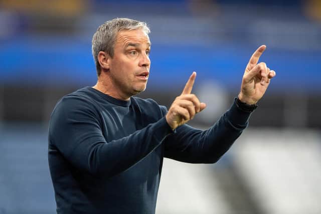 Huddersfield Town boss Michael Duff. Picture: Bruce Rollinson