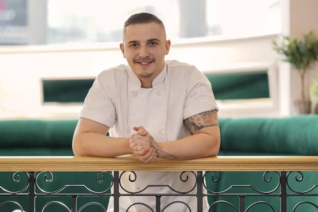 Reece Elliott, the chef at Kelham Island's soon-to-open Syn Restaurant and Bar, at his former restaurant on Sheffield's Ecclesall Road. Photo by Scott Merrylees