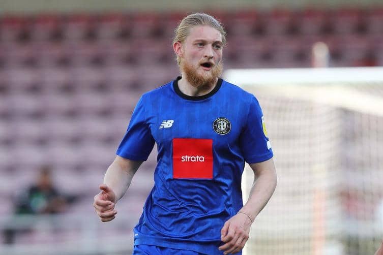 Luke Armstrong of Harrogate Town opened the scoring at Tranmere Rovers (Picture: Pete Norton/Getty Images)