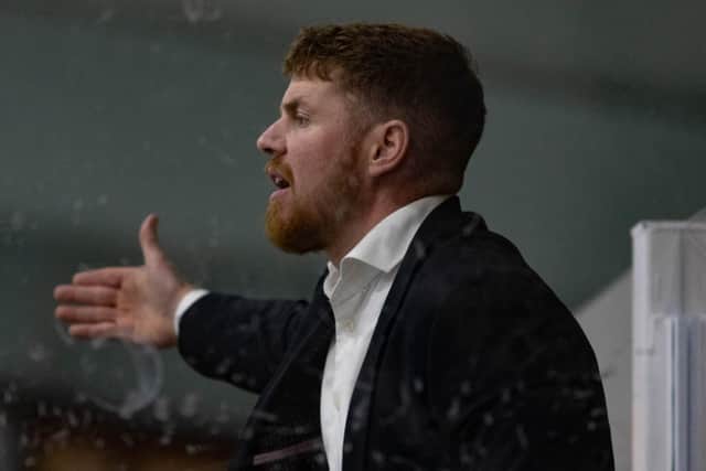 HAPPY DAYS: Hull Seahawks' head coach MAtty Davies is delighted to get power forward Bobby Chamberlain 'home' for the 2023-23 NIHL National season Picture courtesy of Alex Tighe/Hull Seahawks Media.