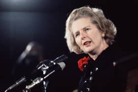 Former prime minister Margaret Thatcher pictured in 1975.  PIC: Hulton Archive/Getty Images
