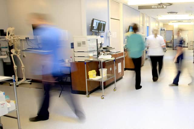 A file photo of a hospital ward in 2014. PIC: PA