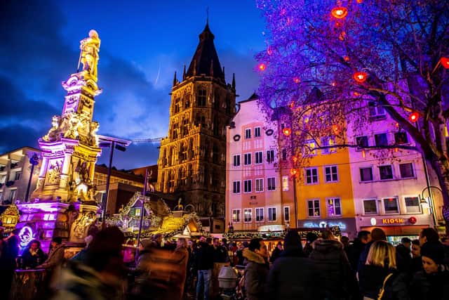 Cologne Christmas market. Picture credit: Alamy/PA.